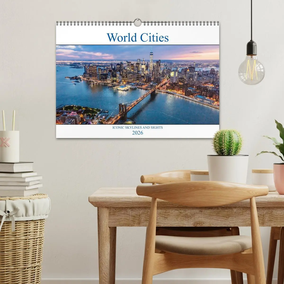 Bild: 9783516555332 | World Cities - Iconic skylines and sights (Wall Calendar 2026 DIN...