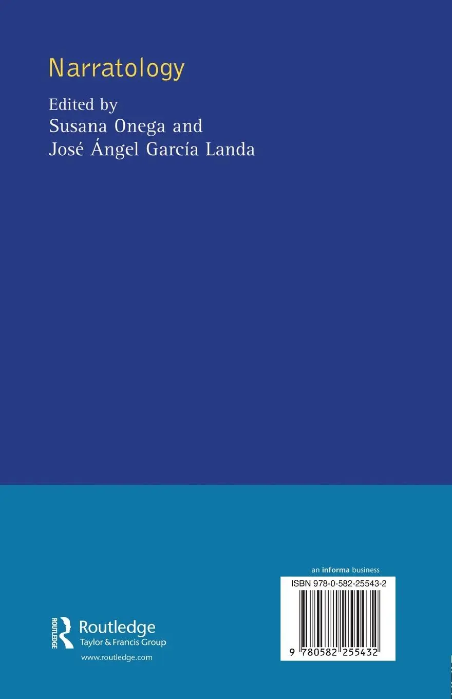 Rückseite: 9780582255432 | Narratology | An Introduction | Susana Onega (u. a.) | Taschenbuch