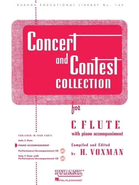 Cover: 9781423445432 | Concert and Contest Collection: For C Flute with Piano...