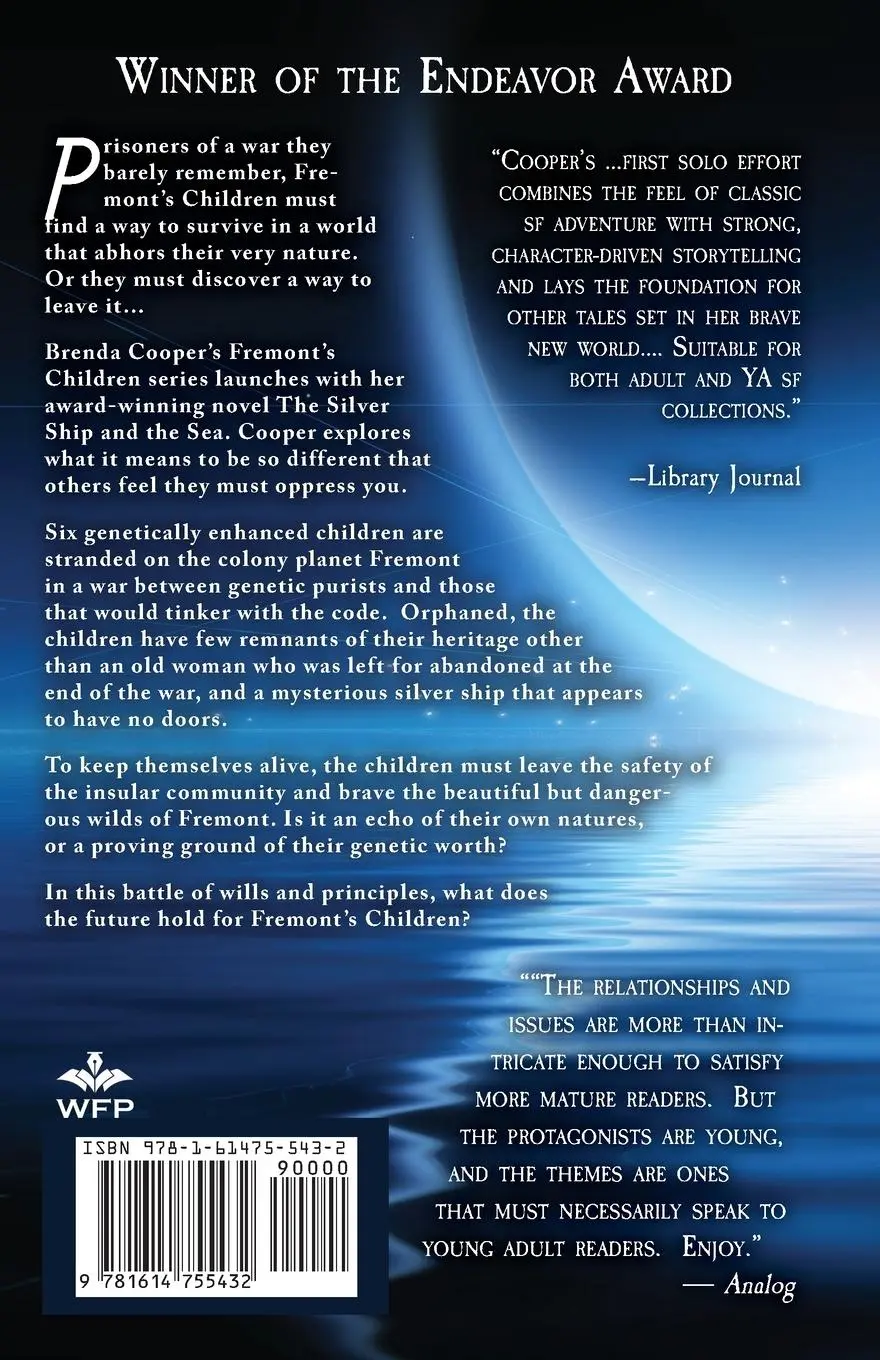 Rückseite: 9781614755432 | The Silver Ship and the Sea | Brenda Cooper | Taschenbuch | Englisch