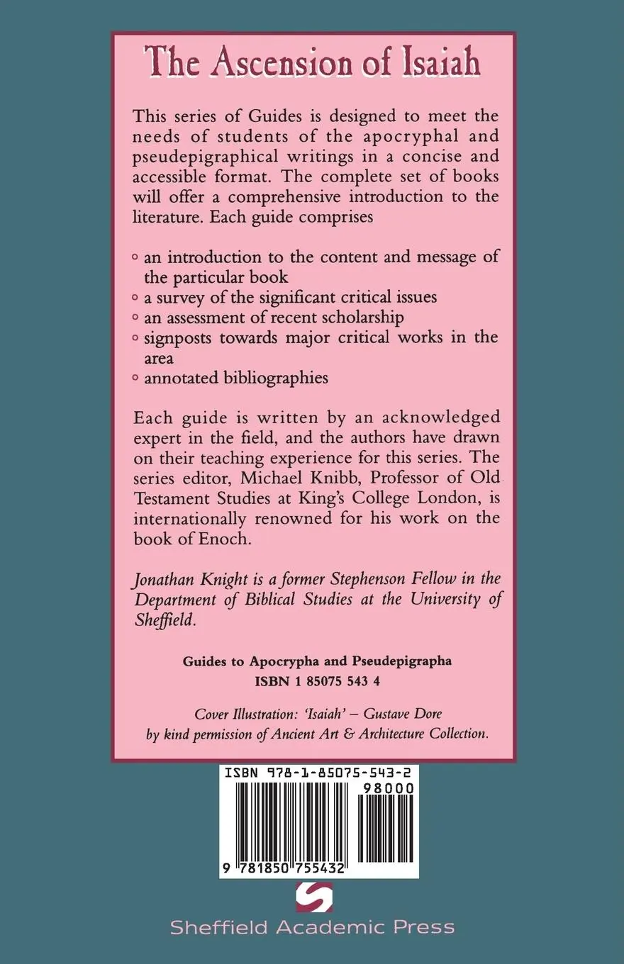 Rückseite: 9781850755432 | Ascension of Isaiah | John M. Court | Taschenbuch | Englisch | 1995