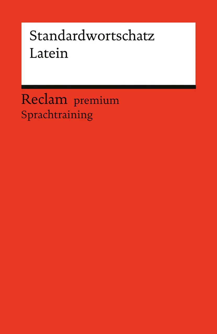 Cover: 9783150145432 | Standardwortschatz Latein | Michael Mader (u. a.) | Taschenbuch | 2025