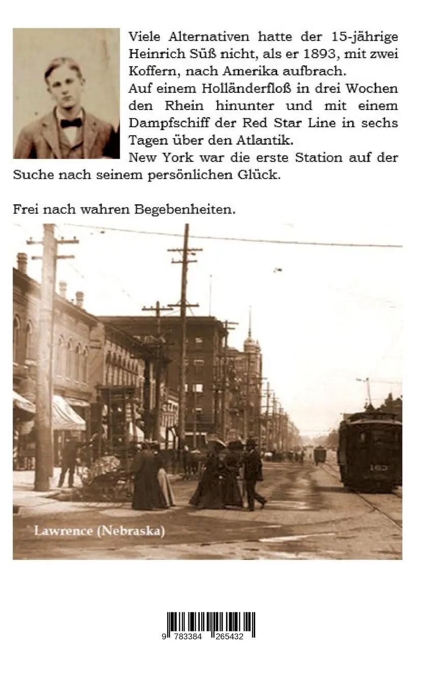 Rückseite: 9783384265432 | Die Auswanderer | Frei nach wahren Begebenheiten | Hermann Maier