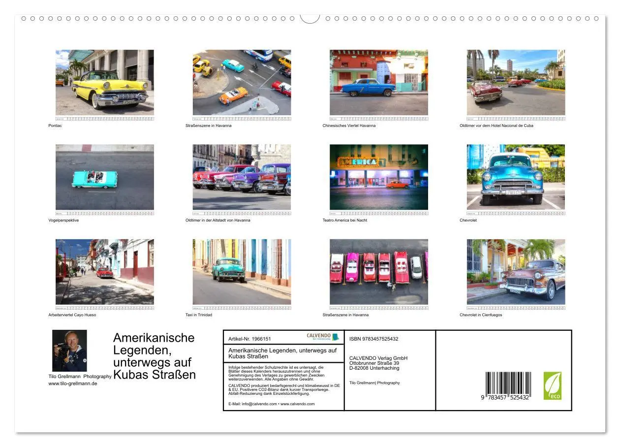 Bild: 9783457525432 | Amerikanische Legenden, unterwegs auf Kubas Straßen (hochwertiger...