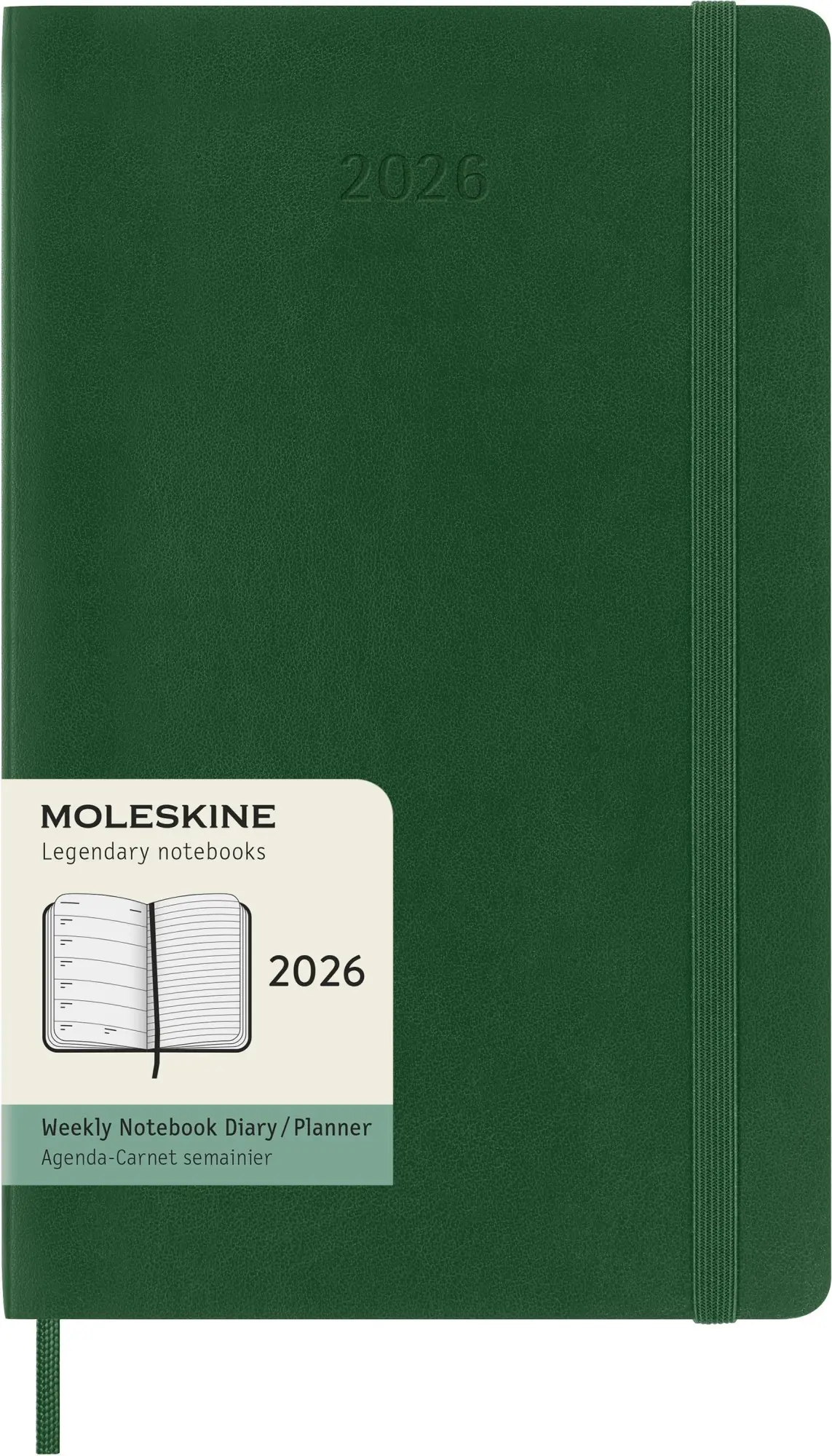Bild: 8056999275532 | Moleskine 12 Monate Wochen Notizkalender 2026, Large/A5, 1 Wo = 1...