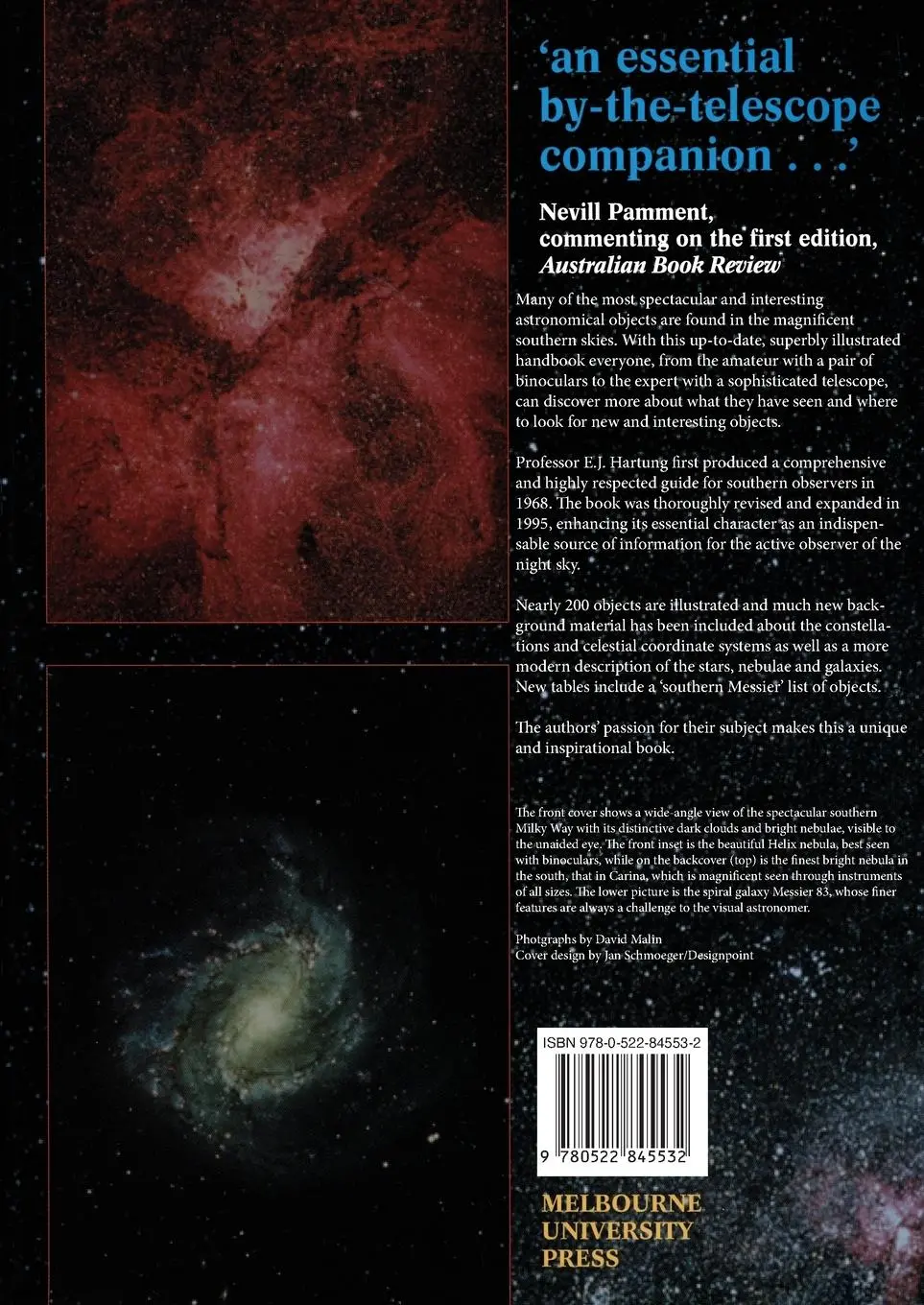 Rückseite: 9780522845532 | Hartung's Astronomical Objects For Southern Telescopes | David Frew