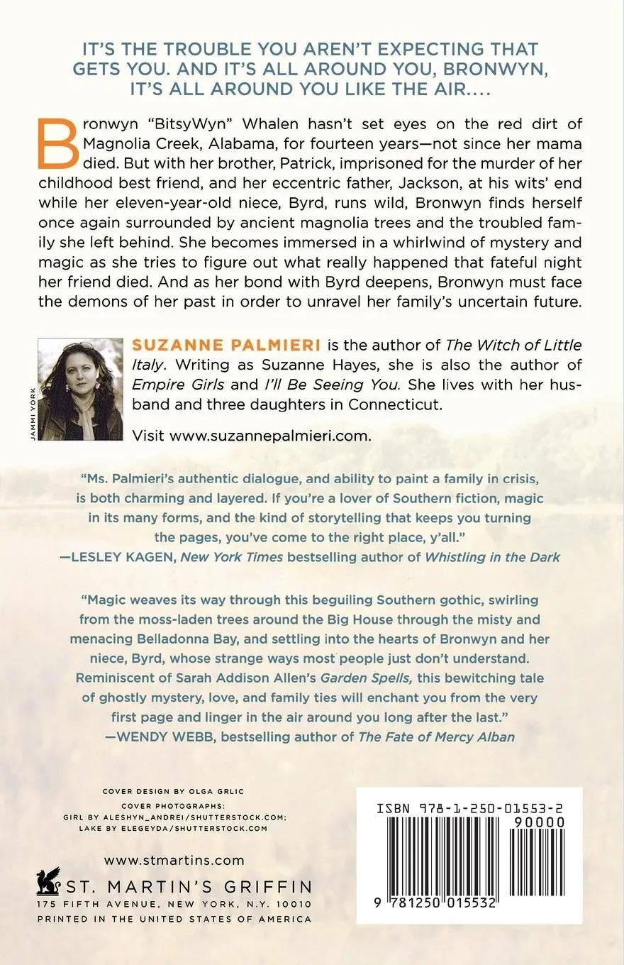Rückseite: 9781250015532 | WITCH OF BELLADONNA BAY | Suzanne Palmieri | Taschenbuch | Englisch