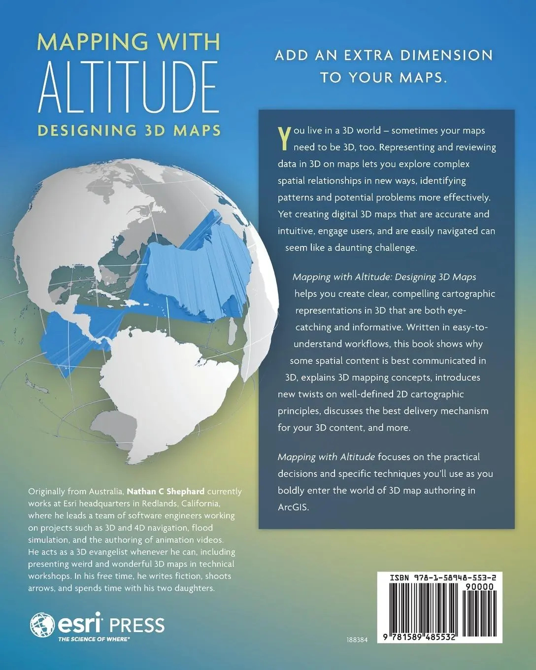 Rückseite: 9781589485532 | Mapping with Altitude | Designing 3D Maps | Nathan C Shephard | Buch