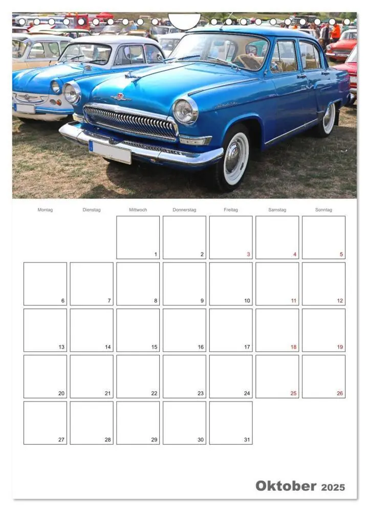 Bild: 9783435975532 | Ost-Oldtimer in Magdeburg (Wandkalender 2025 DIN A4 hoch), CALVENDO...