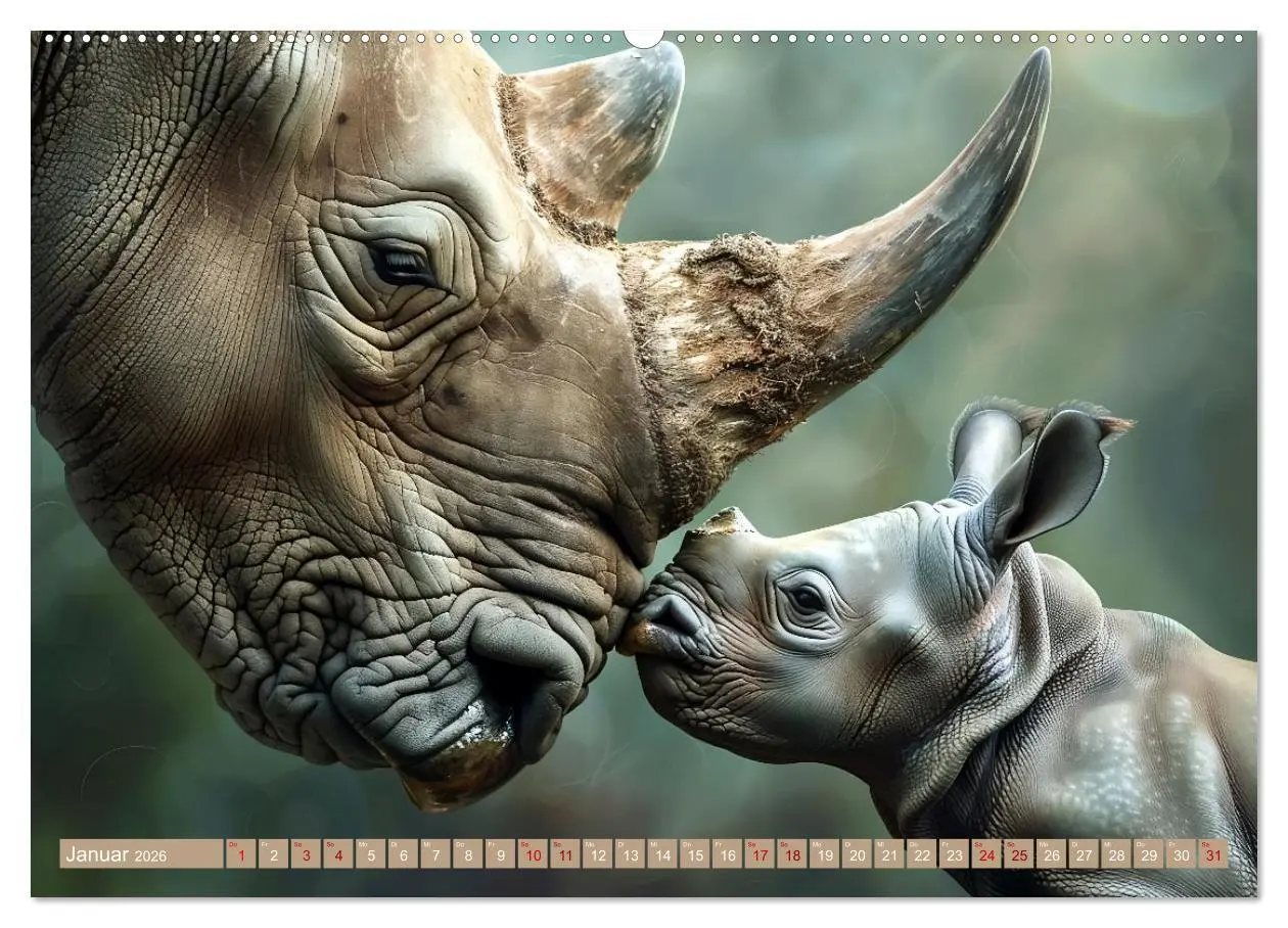 Bild: 9783457445532 | Tierkinder des Südens (hochwertiger Premium Wandkalender 2026 DIN...