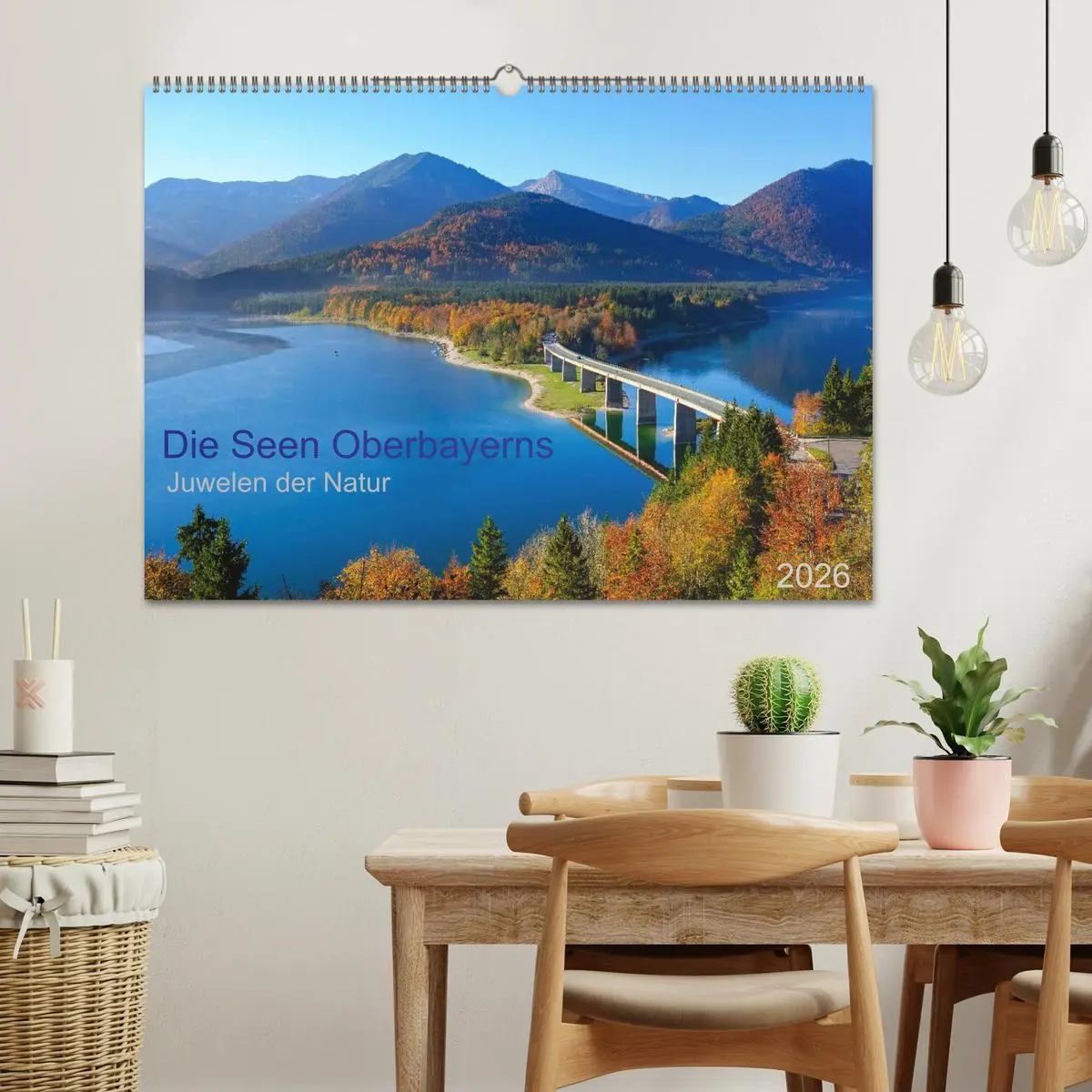 Bild: 9783457755532 | Die Seen Oberbayerns Juwelen der Natur (Wandkalender 2026 DIN A2...