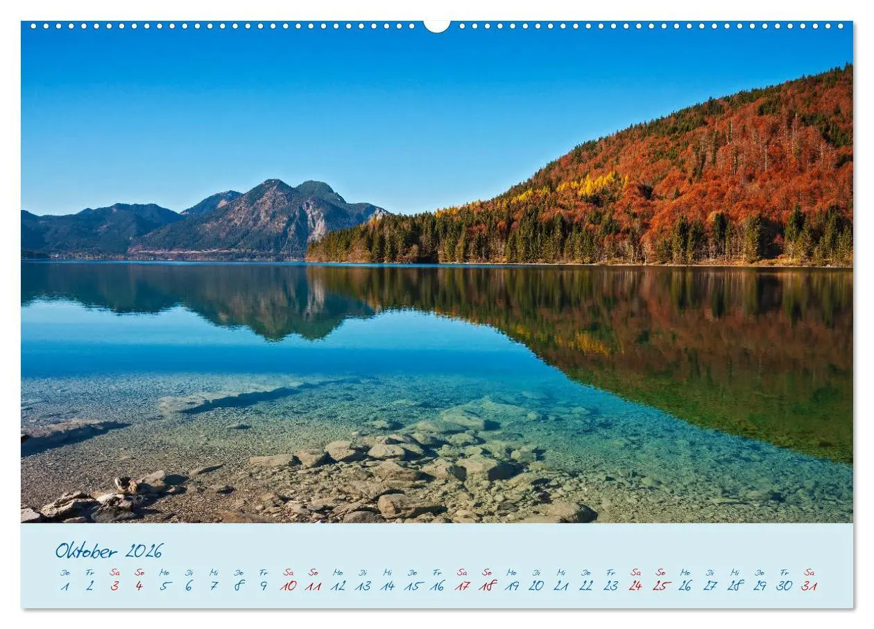 Bild: 9783457755532 | Die Seen Oberbayerns Juwelen der Natur (Wandkalender 2026 DIN A2...