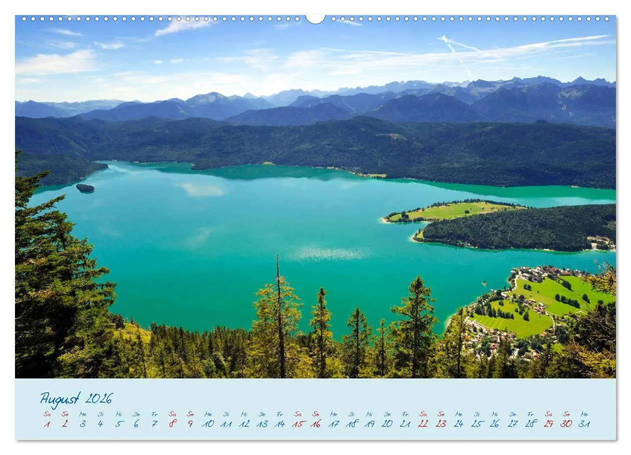 Bild: 9783457755532 | Die Seen Oberbayerns Juwelen der Natur (Wandkalender 2026 DIN A2...