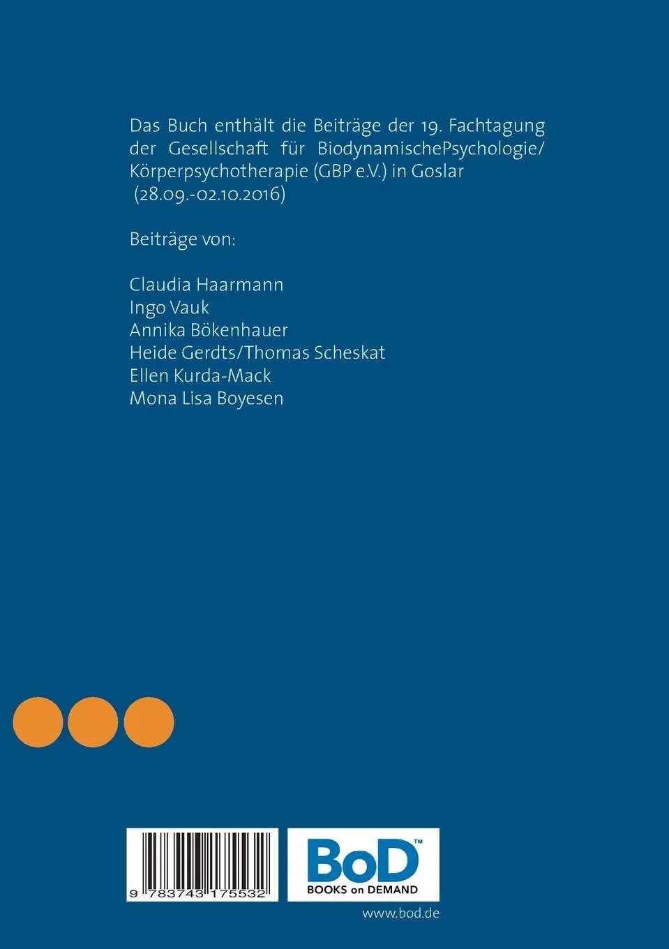 Rückseite: 9783743175532 | Eros und Psyche - oder die Entfaltung der Libido | V. | Taschenbuch