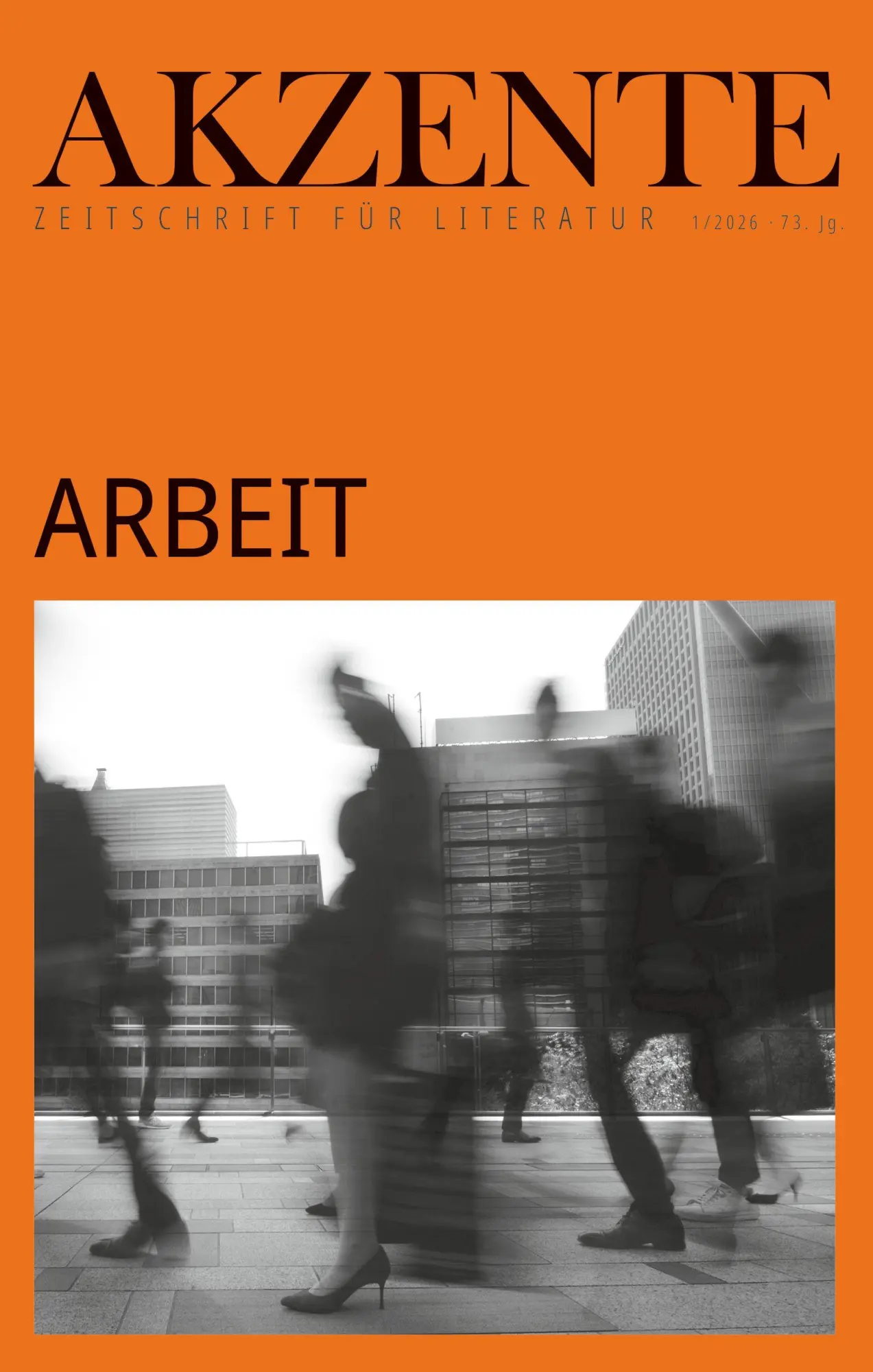 Cover: 9783912155532 | Akzente: Arbeit | 73. Jg. Heft 1/2026 | Marietta Thien | Taschenbuch
