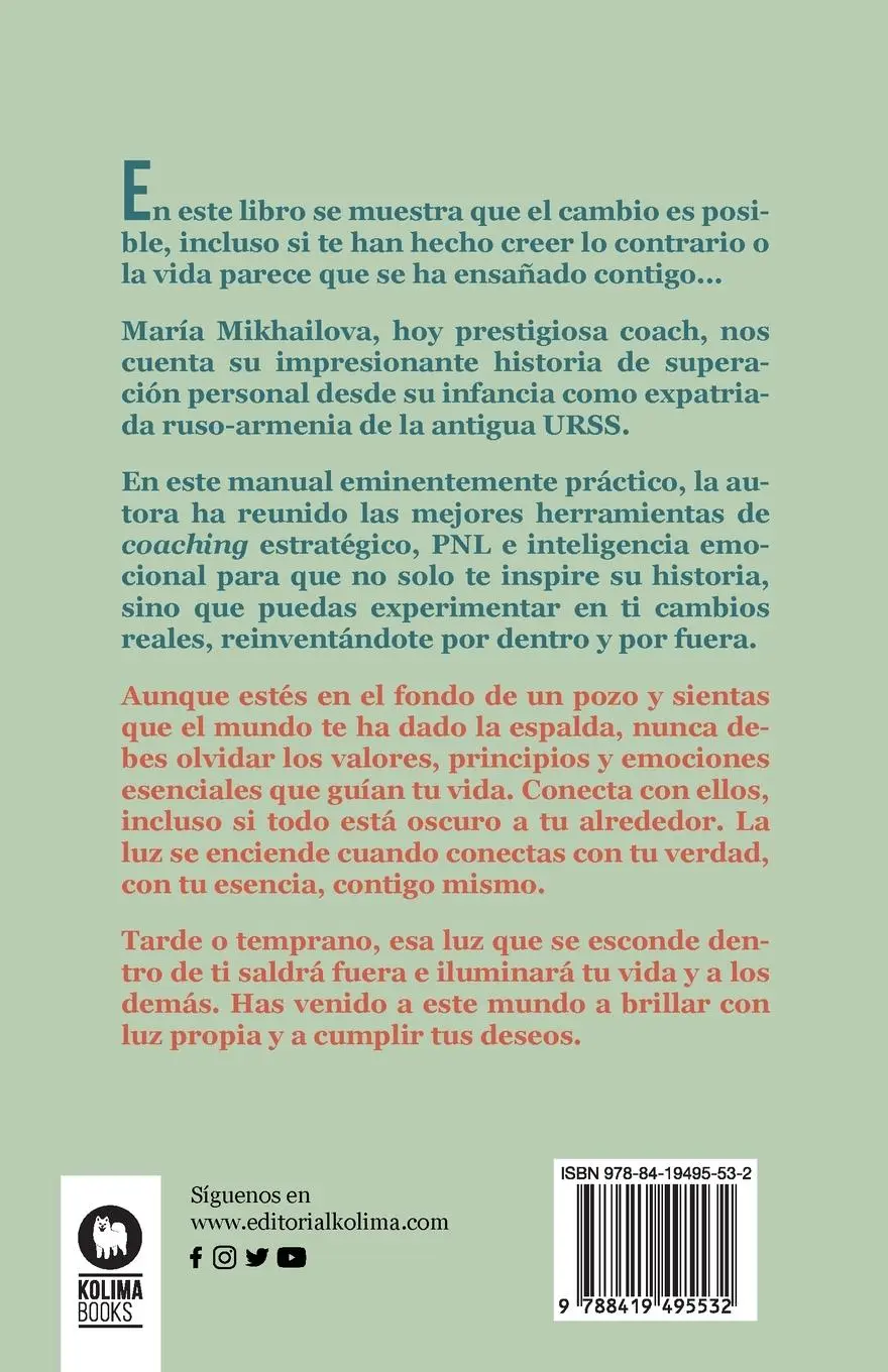 Rückseite: 9788419495532 | Libera tu sombra y tu poder interior | María Mikhailova | Taschenbuch