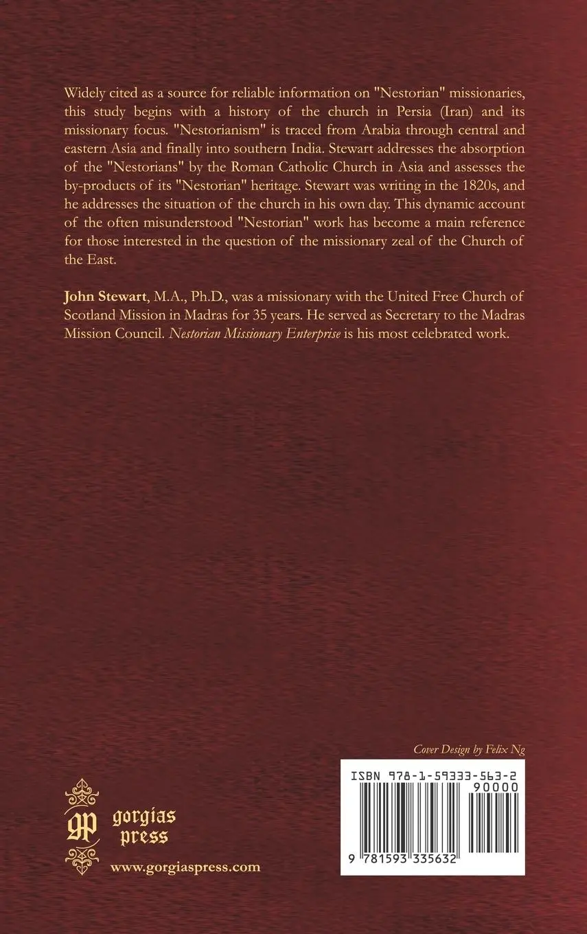 Rückseite: 9781593335632 | Nestorian Missionary Enterprise | John Stewart | Buch | Englisch