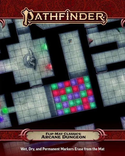 Cover: 9781640785632 | Pathfinder Flip-Mat Classics: Arcane Dungeon | (Land-)Karte | Englisch