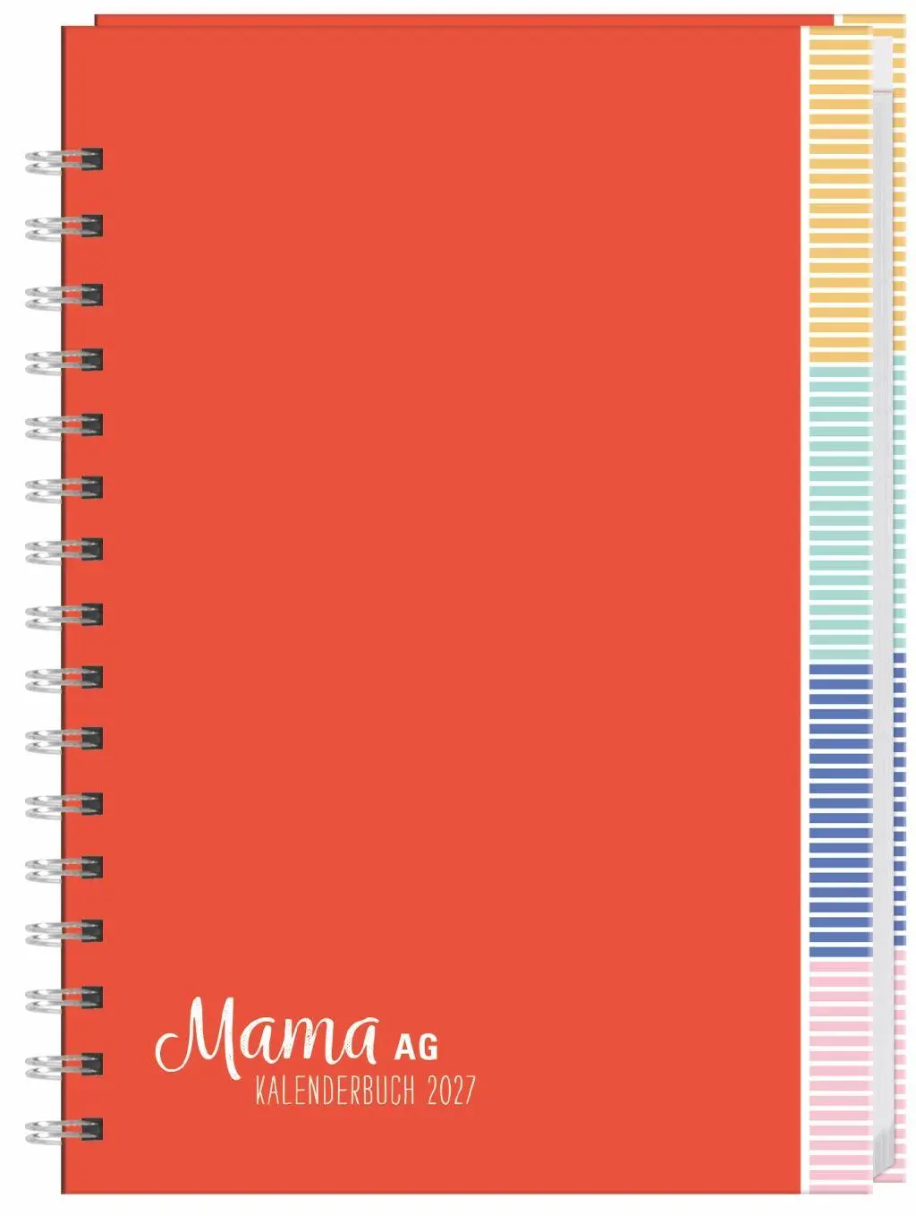 Cover: 9783756415632 | Mama AG Familienplaner Buch A5 2027 | Heye | Kalender | Spiralbindung
