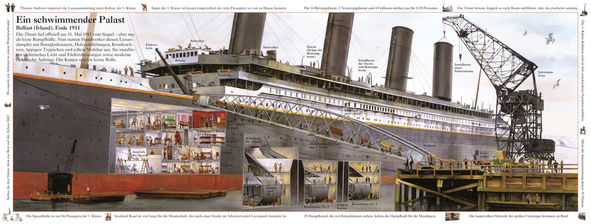 Bild: 9783831035632 | Die Geschichte der Titanic | DK Verlag - Kids | Buch | im Querformat