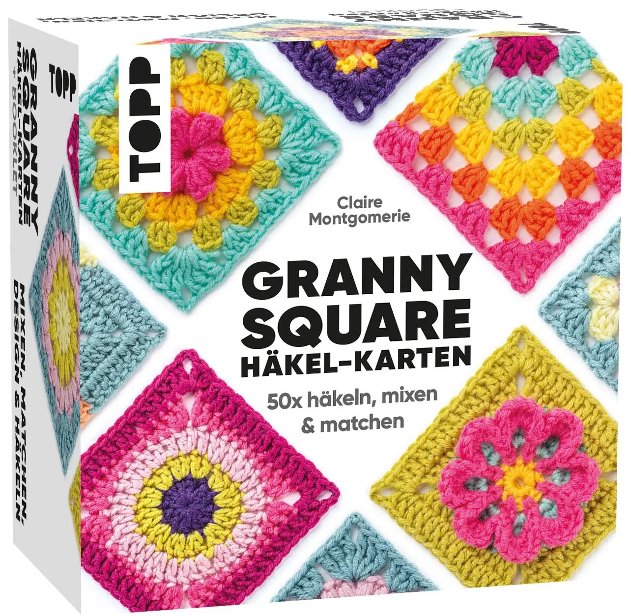 Cover: 4007742185732 | Granny Square Häkel-Karten (Deutsche Ausgabe) | Claire Montgomerie