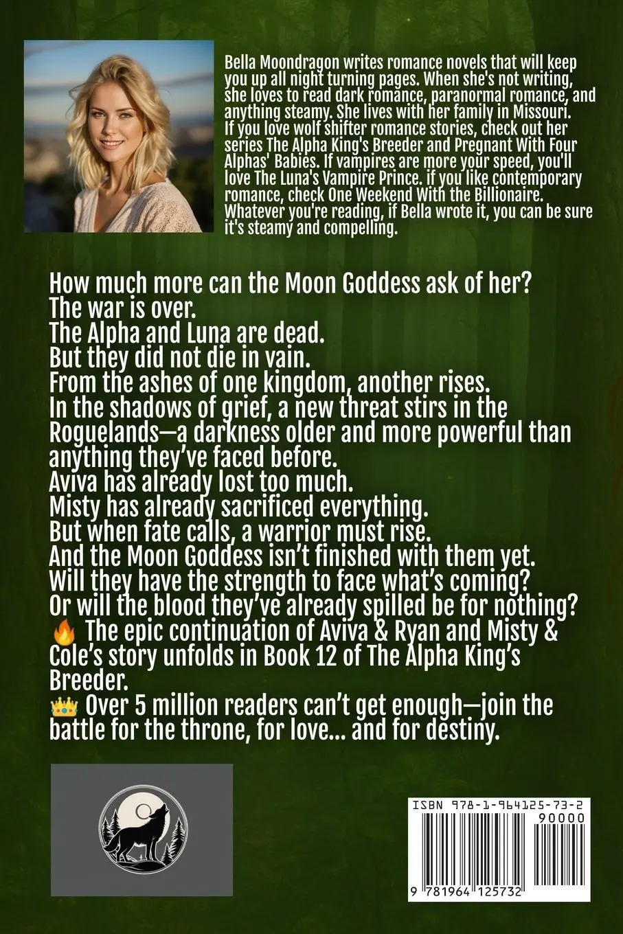 Rückseite: 9781964125732 | Atonement for the Alpha King | The Alpha King's Breeder Book 12 | Buch