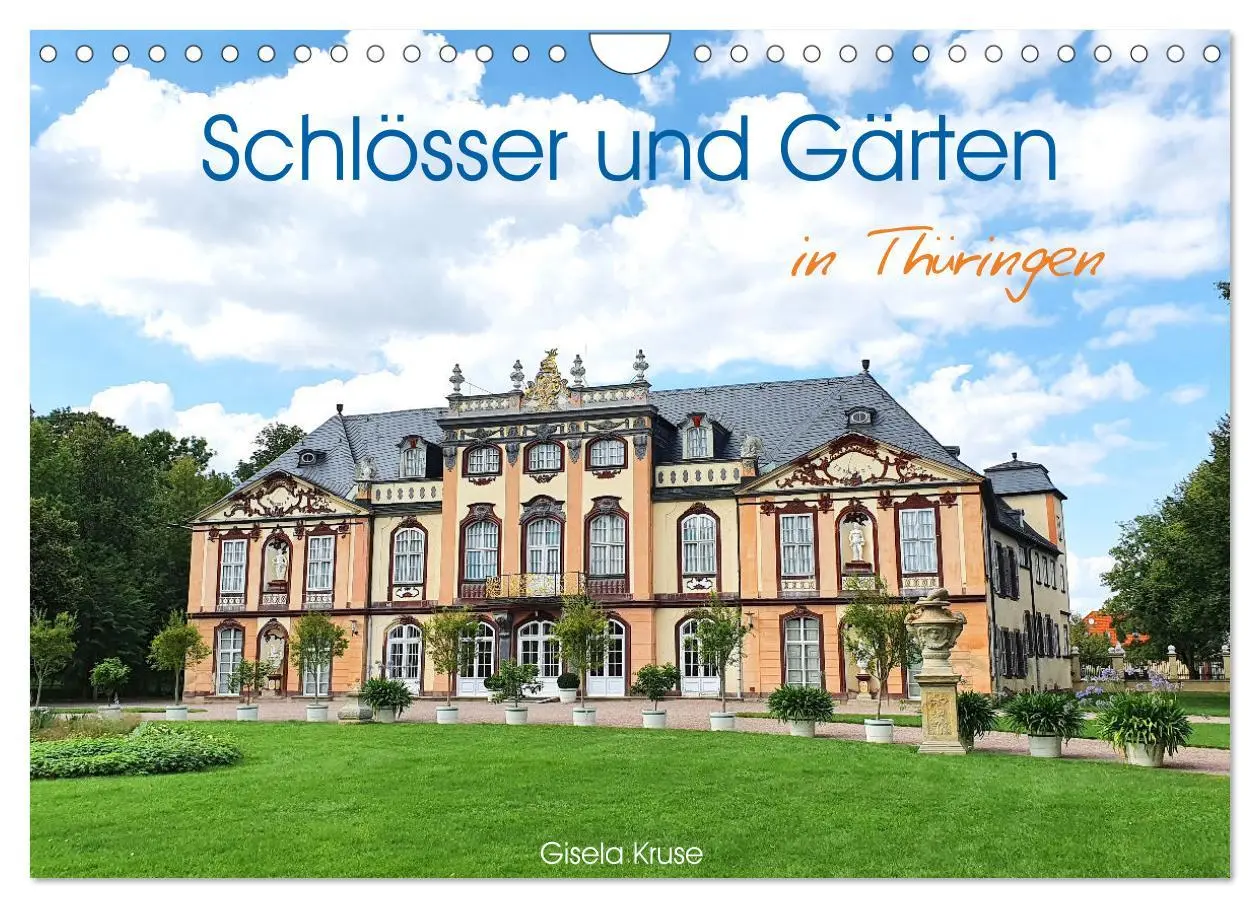Cover: 9783457665732 | Schlösser und Gärten in Thüringen (Wandkalender 2026 DIN A4 quer),...