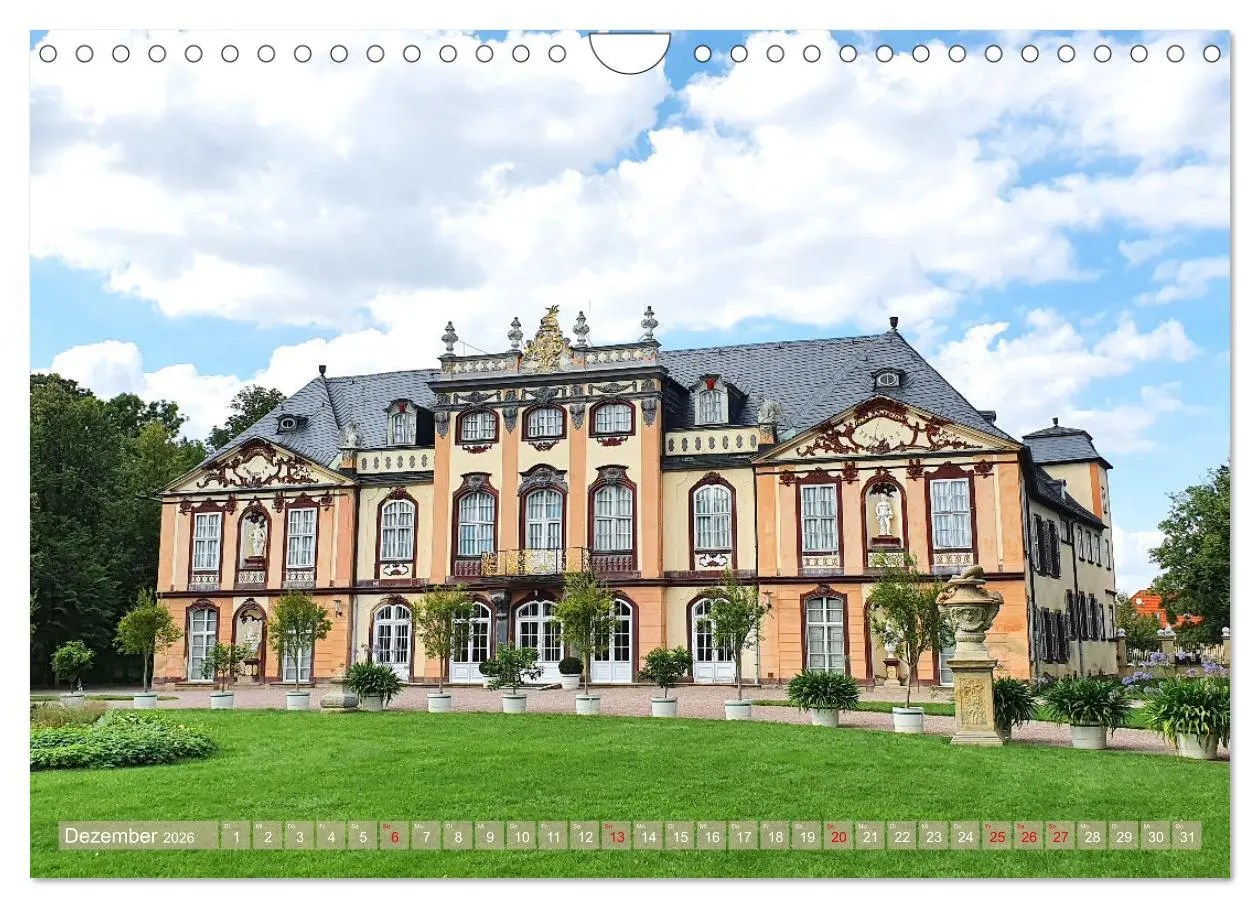 Bild: 9783457665732 | Schlösser und Gärten in Thüringen (Wandkalender 2026 DIN A4 quer),...