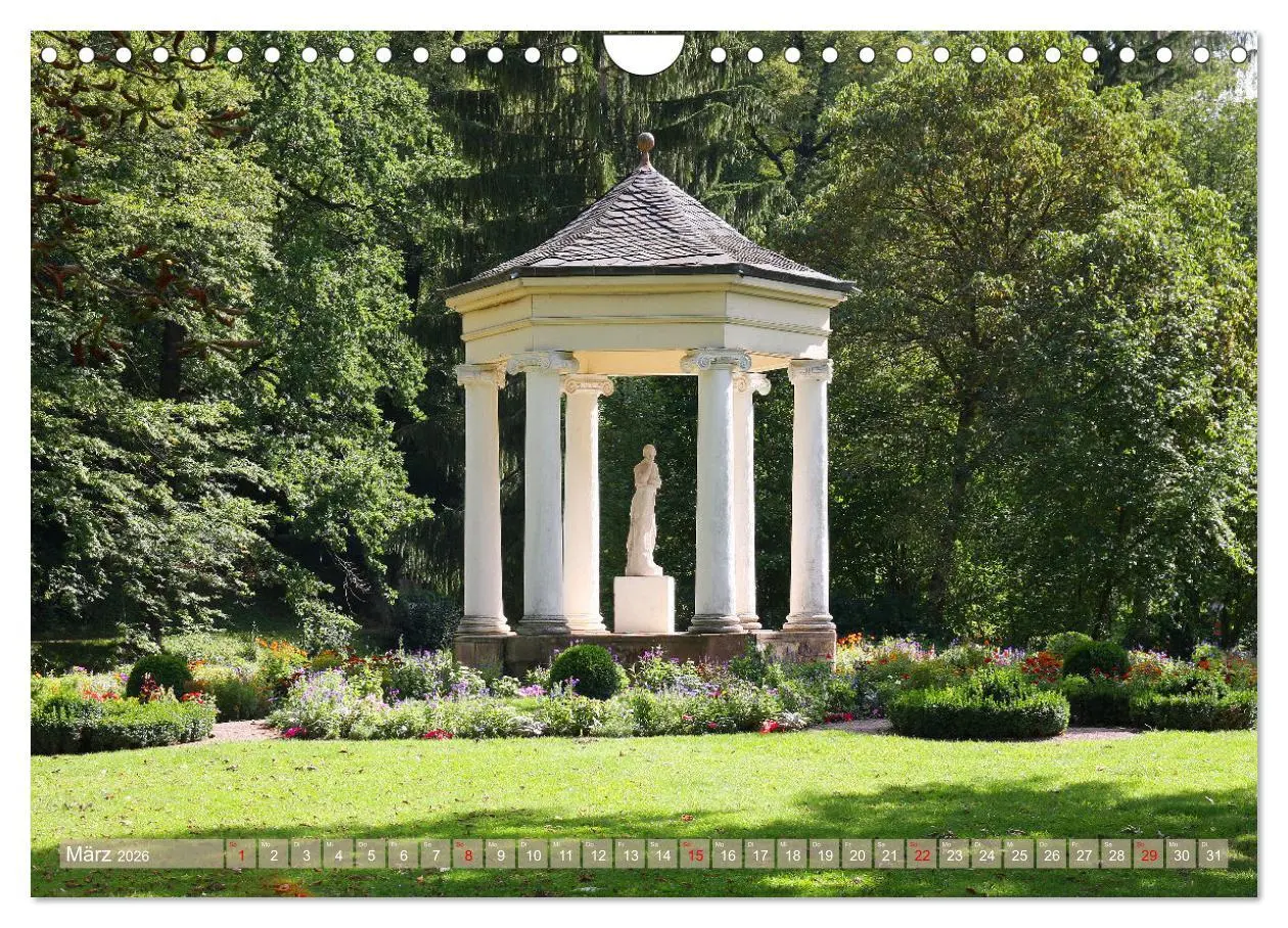 Bild: 9783457665732 | Schlösser und Gärten in Thüringen (Wandkalender 2026 DIN A4 quer),...