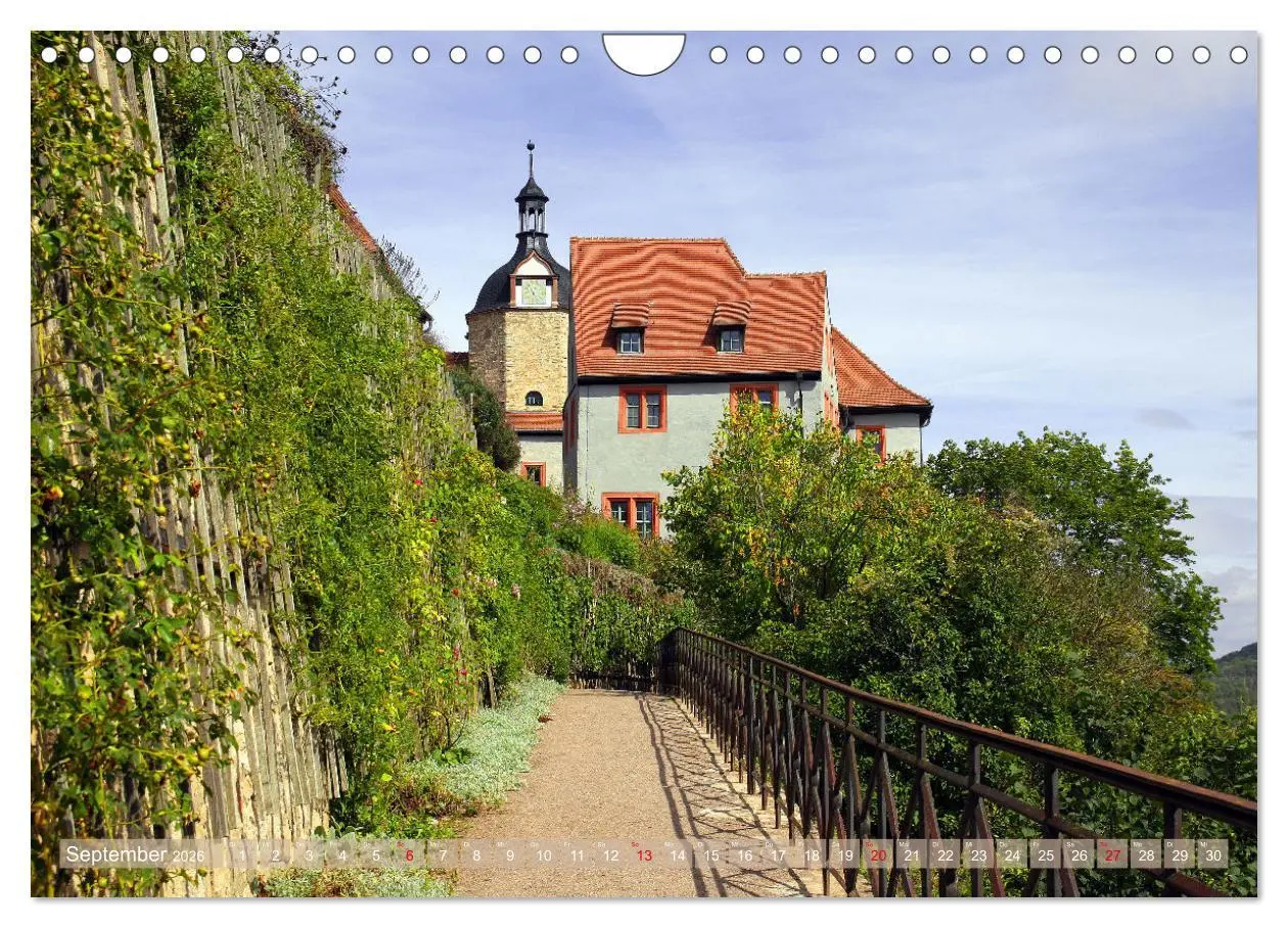 Bild: 9783457665732 | Schlösser und Gärten in Thüringen (Wandkalender 2026 DIN A4 quer),...