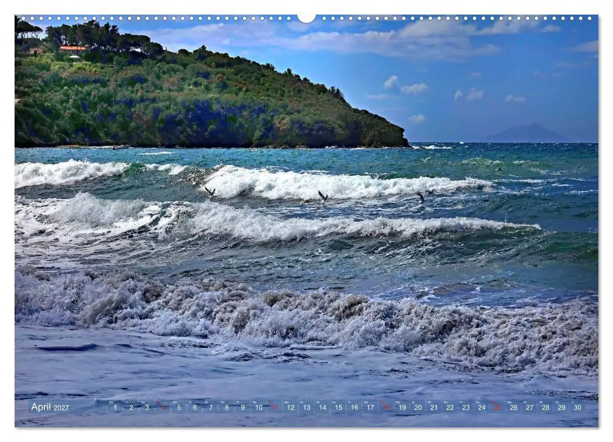 Bild: 9783569395732 | Stille Tage am Meer (Wandkalender 2027 DIN A2 quer), CALVENDO...