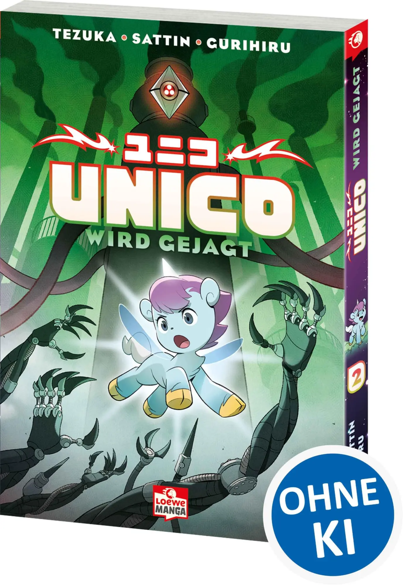 Cover: 9783743225732 | Unico wird gejagt 02 | Osamu Tezuka (u. a.) | Taschenbuch | 224 S.