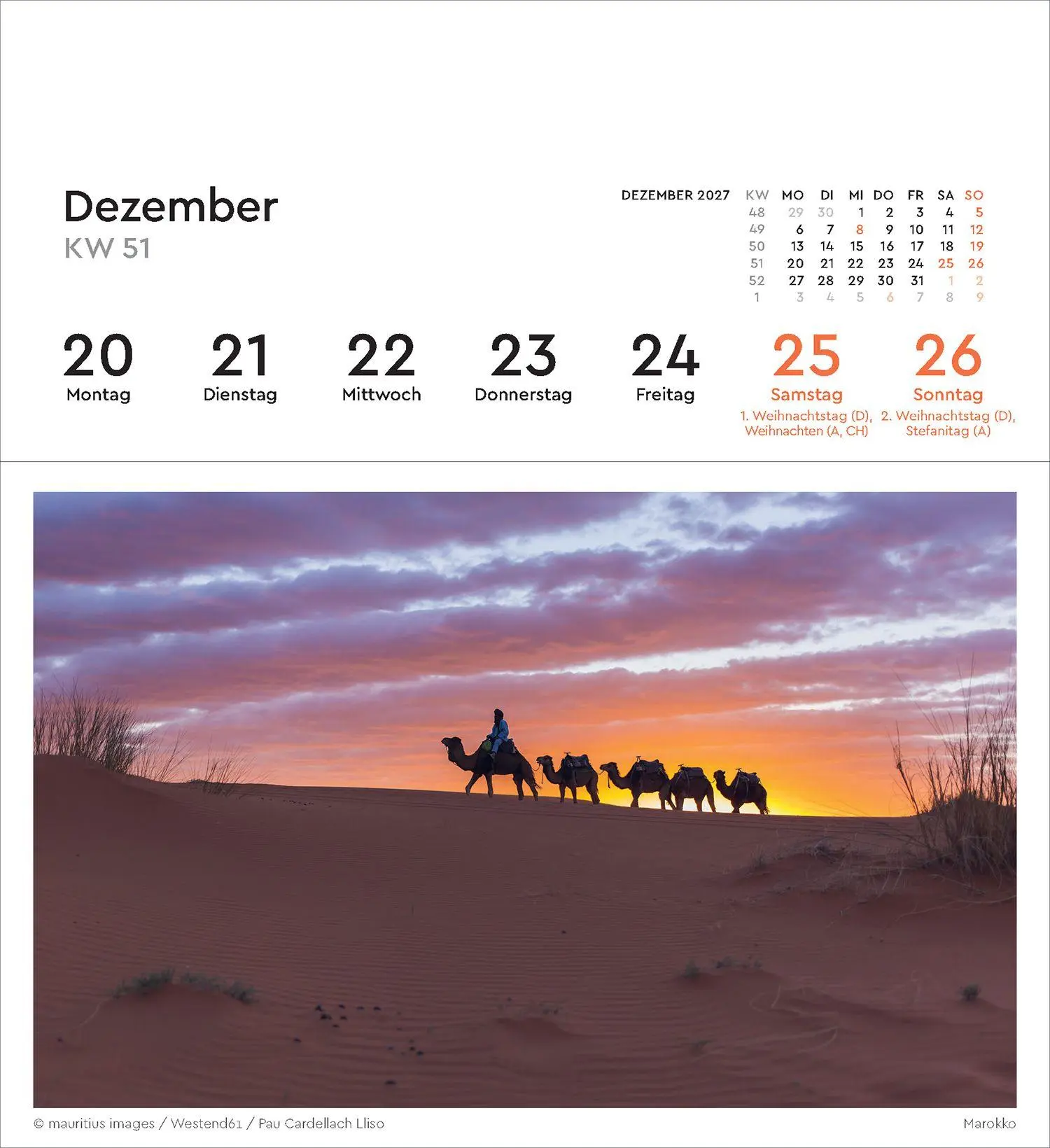 Bild: 9783965915732 | Urlaubsfeeling - KUNTH Postkartenkalender 2027 | Kalender | 53 S.