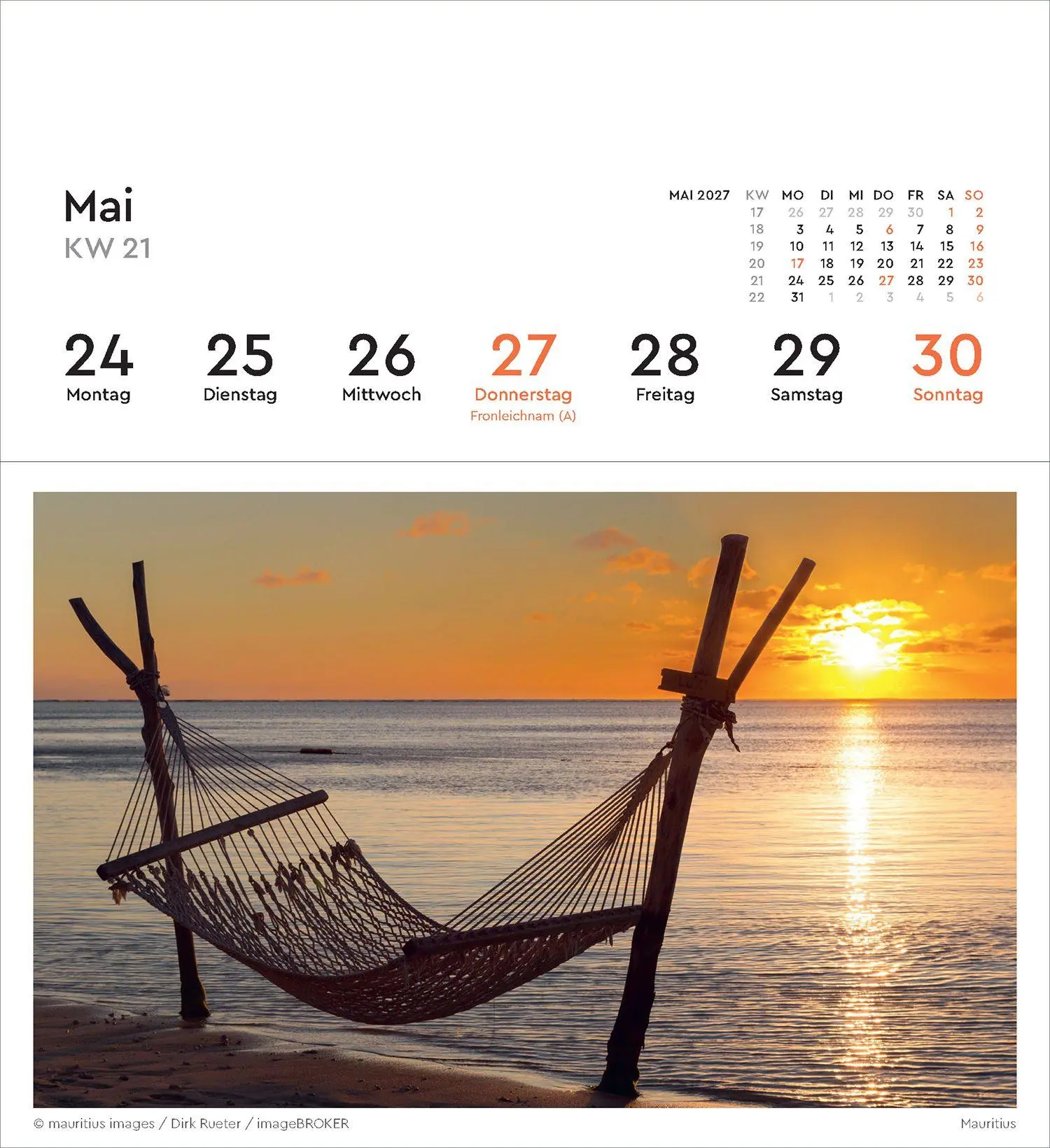 Bild: 9783965915732 | Urlaubsfeeling - KUNTH Postkartenkalender 2027 | Kalender | 53 S.