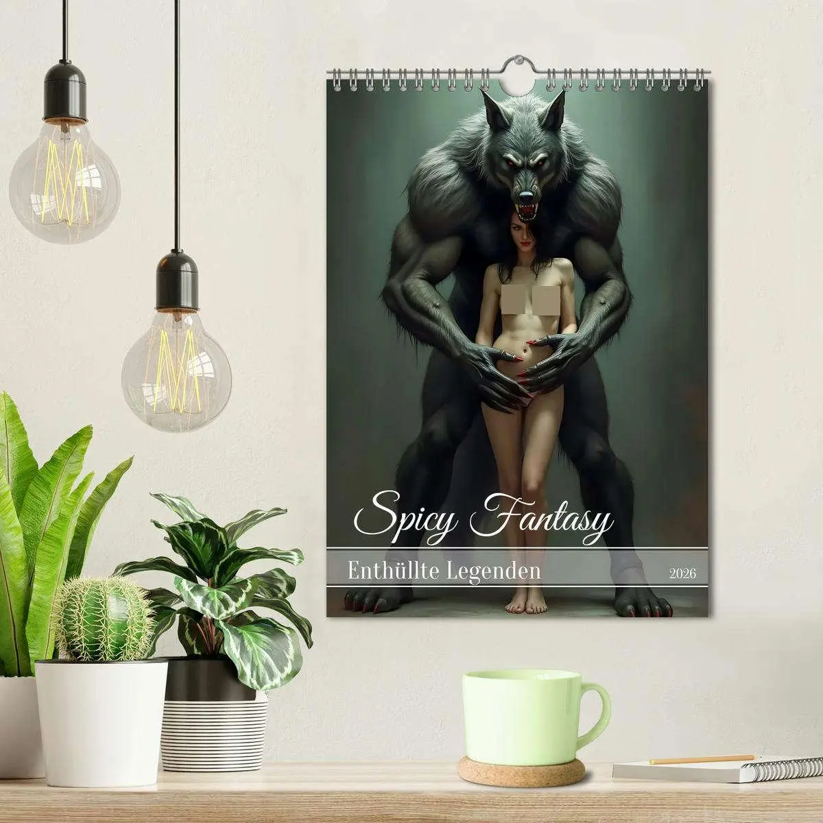 Bild: 9783457275832 | Spicy Fantasy - Enthüllte Legenden (Wandkalender 2026 DIN A4 hoch),...