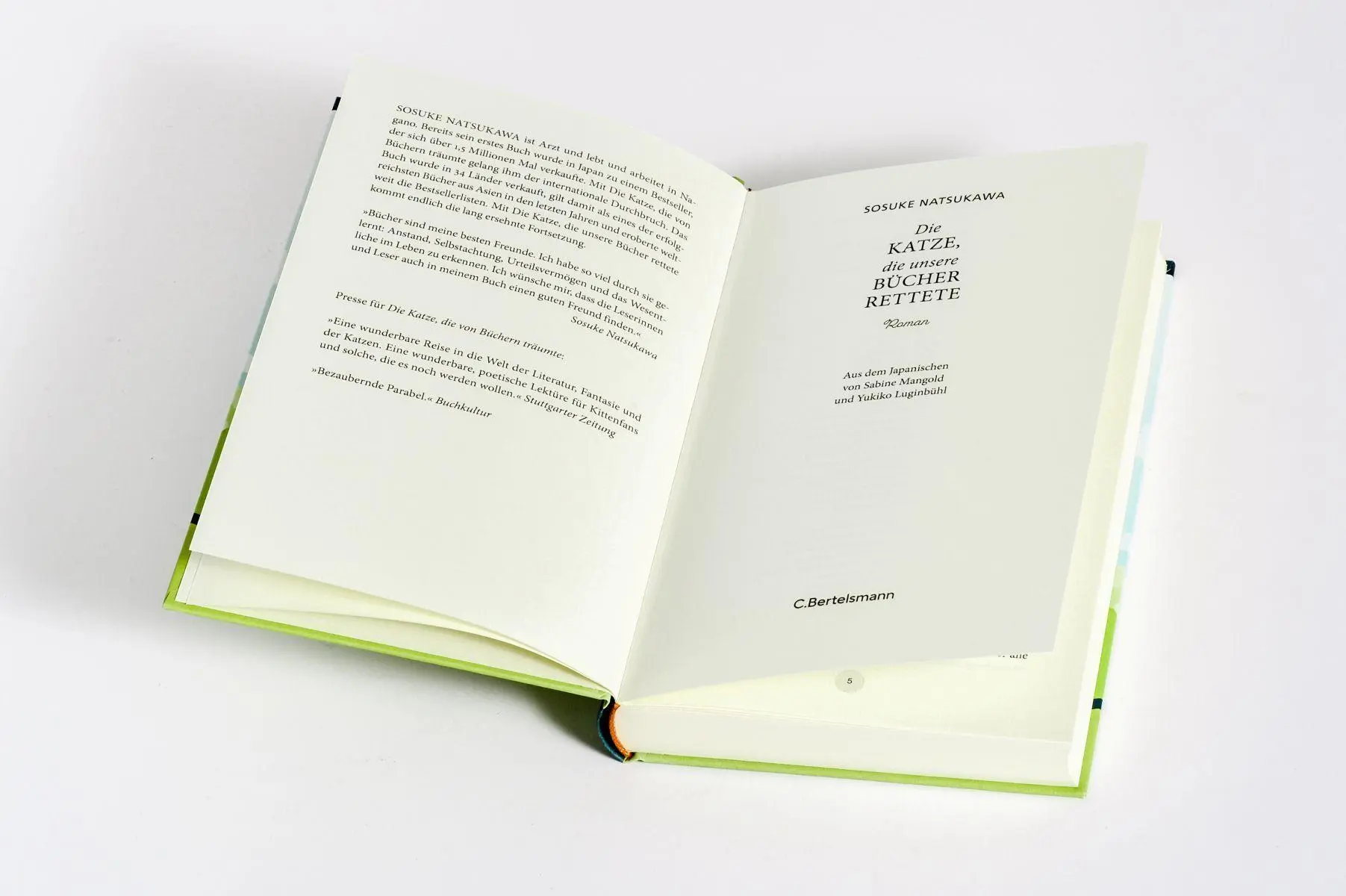 Bild: 9783570105832 | Die Katze, die unsere Bücher rettete | Sosuke Natsukawa | Buch | 2025