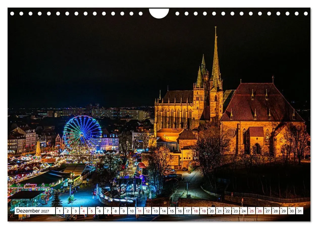 Bild: 9783594345832 | Erfurt - Stadt meines Herzens (Wandkalender 2027 DIN A4 quer),...
