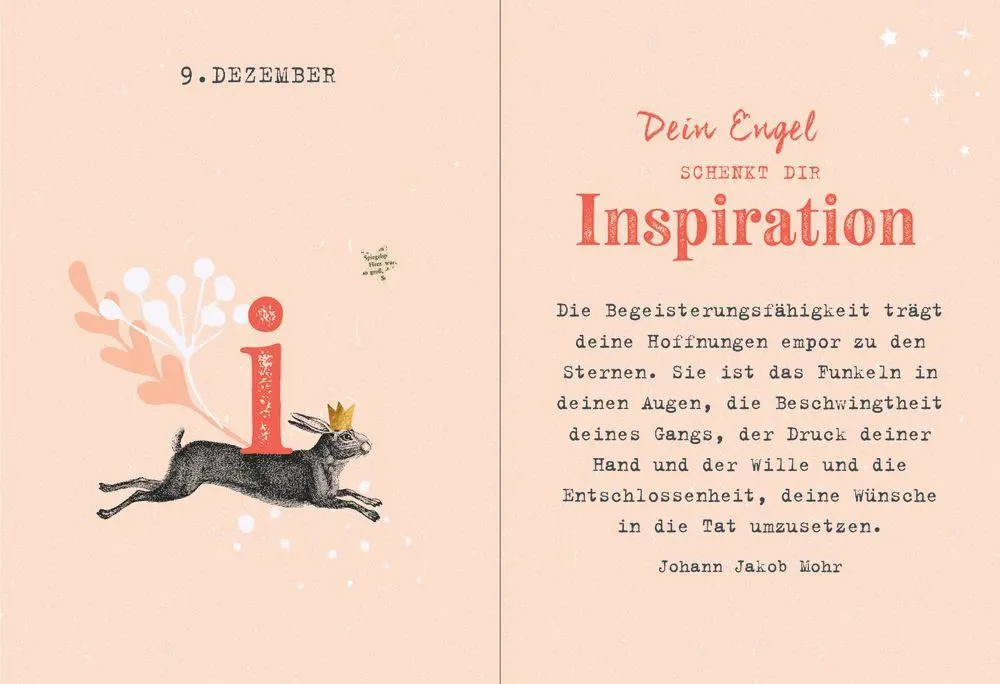 Bild: 4050003725932 | Geschenkset Dein Engel im Advent - Kleines Engel-ABC in 24 Versen