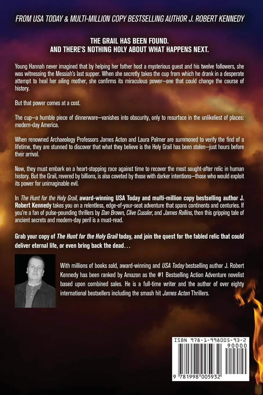 Rückseite: 9781998005932 | The Hunt for the Holy Grail | J. Robert Kennedy | Taschenbuch | 2024