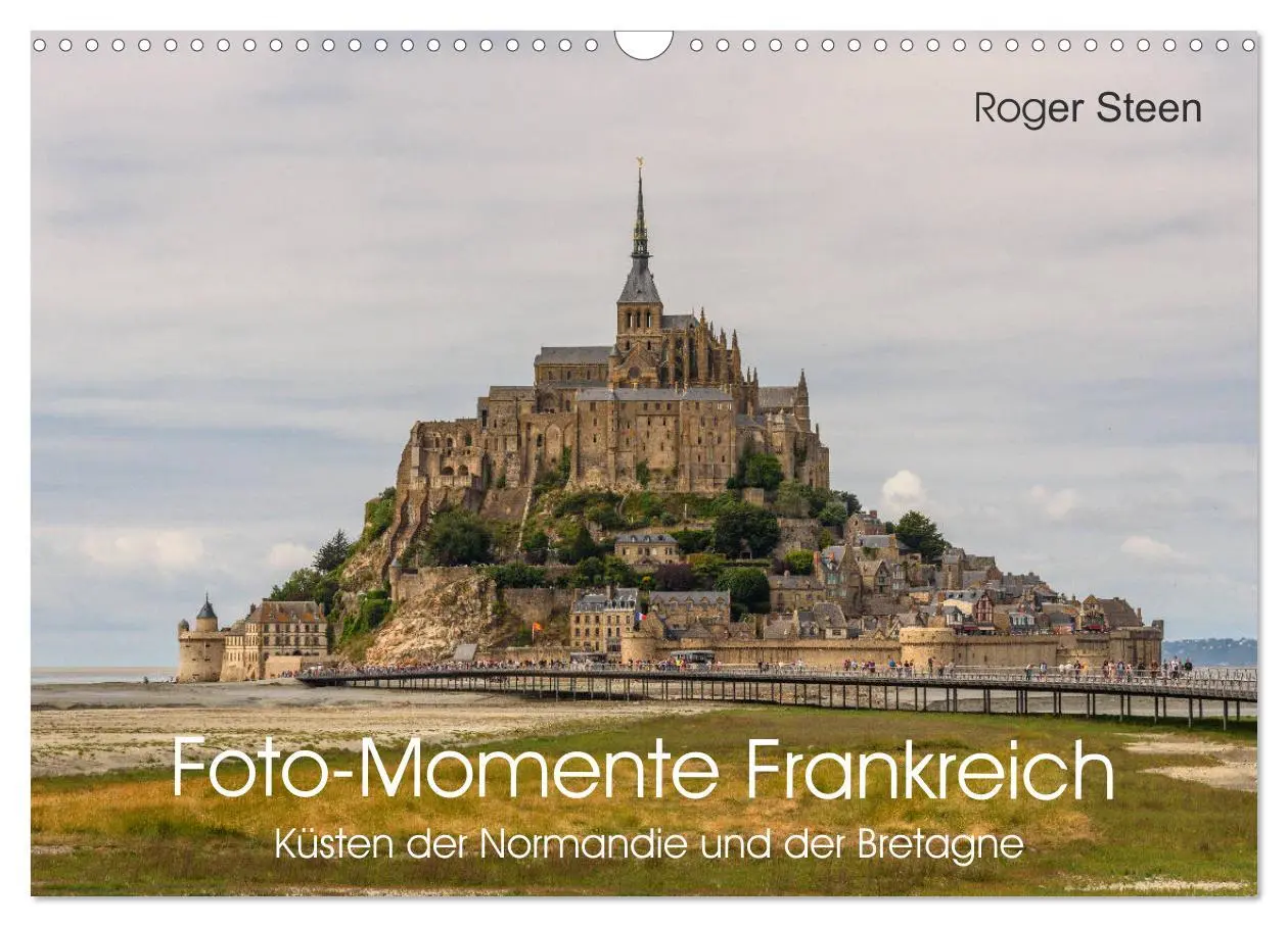 Cover: 9783457885932 | Küsten der Normandie und der Bretagne (Wandkalender 2026 DIN A3...