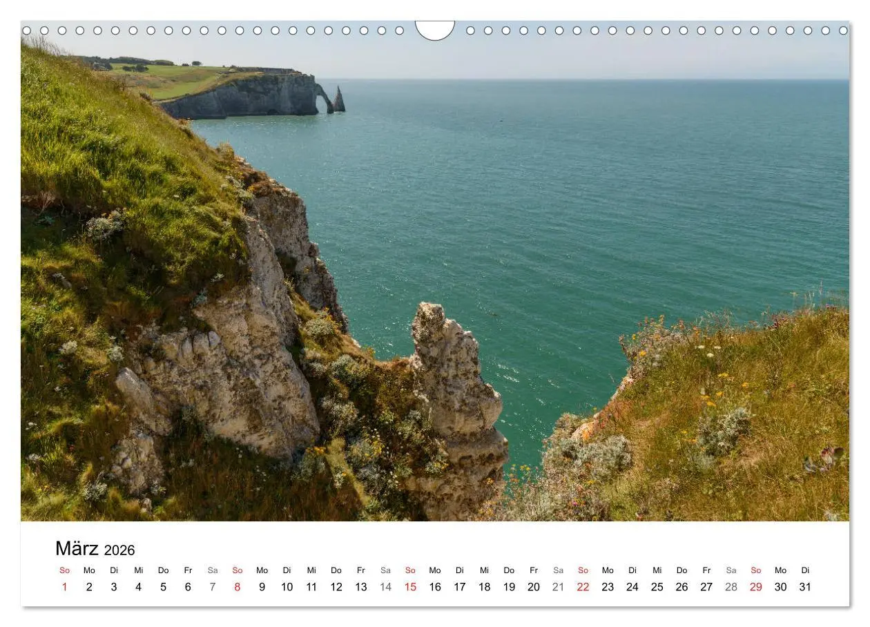 Bild: 9783457885932 | Küsten der Normandie und der Bretagne (Wandkalender 2026 DIN A3...