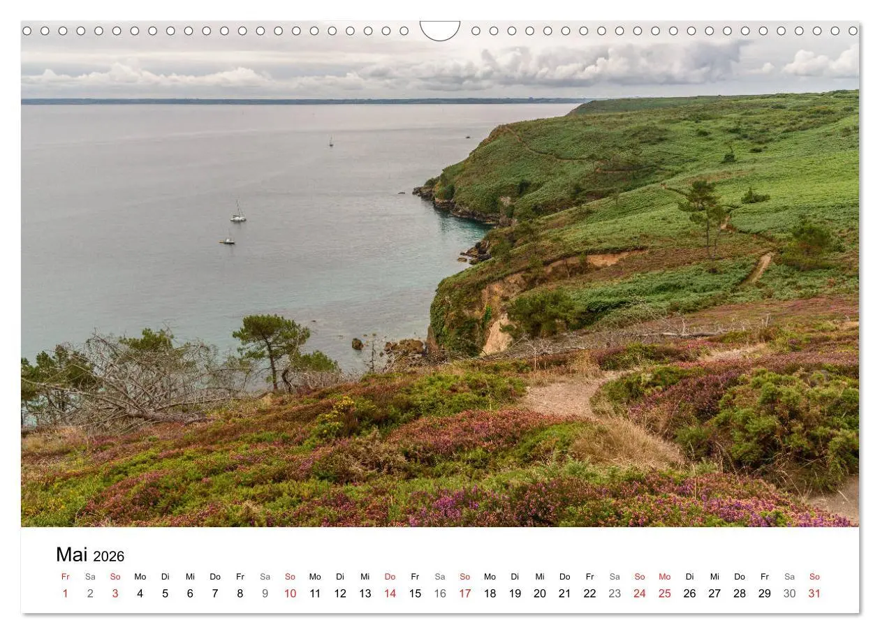 Bild: 9783457885932 | Küsten der Normandie und der Bretagne (Wandkalender 2026 DIN A3...