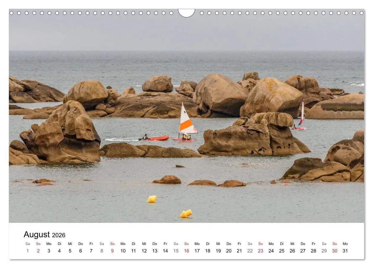 Bild: 9783457885932 | Küsten der Normandie und der Bretagne (Wandkalender 2026 DIN A3...