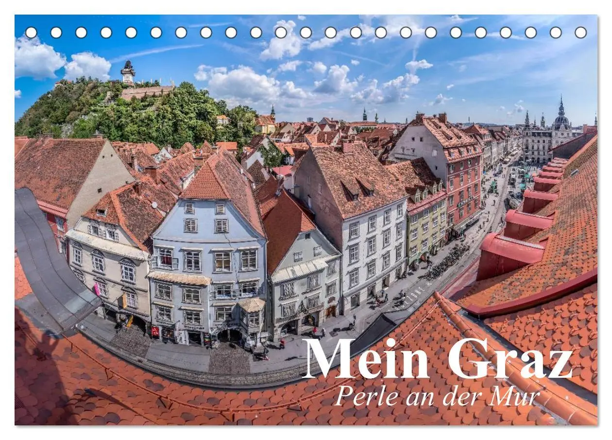 Cover: 9783457955932 | Mein Graz. Perle an der Mur (Tischkalender 2026 DIN A5 quer),...