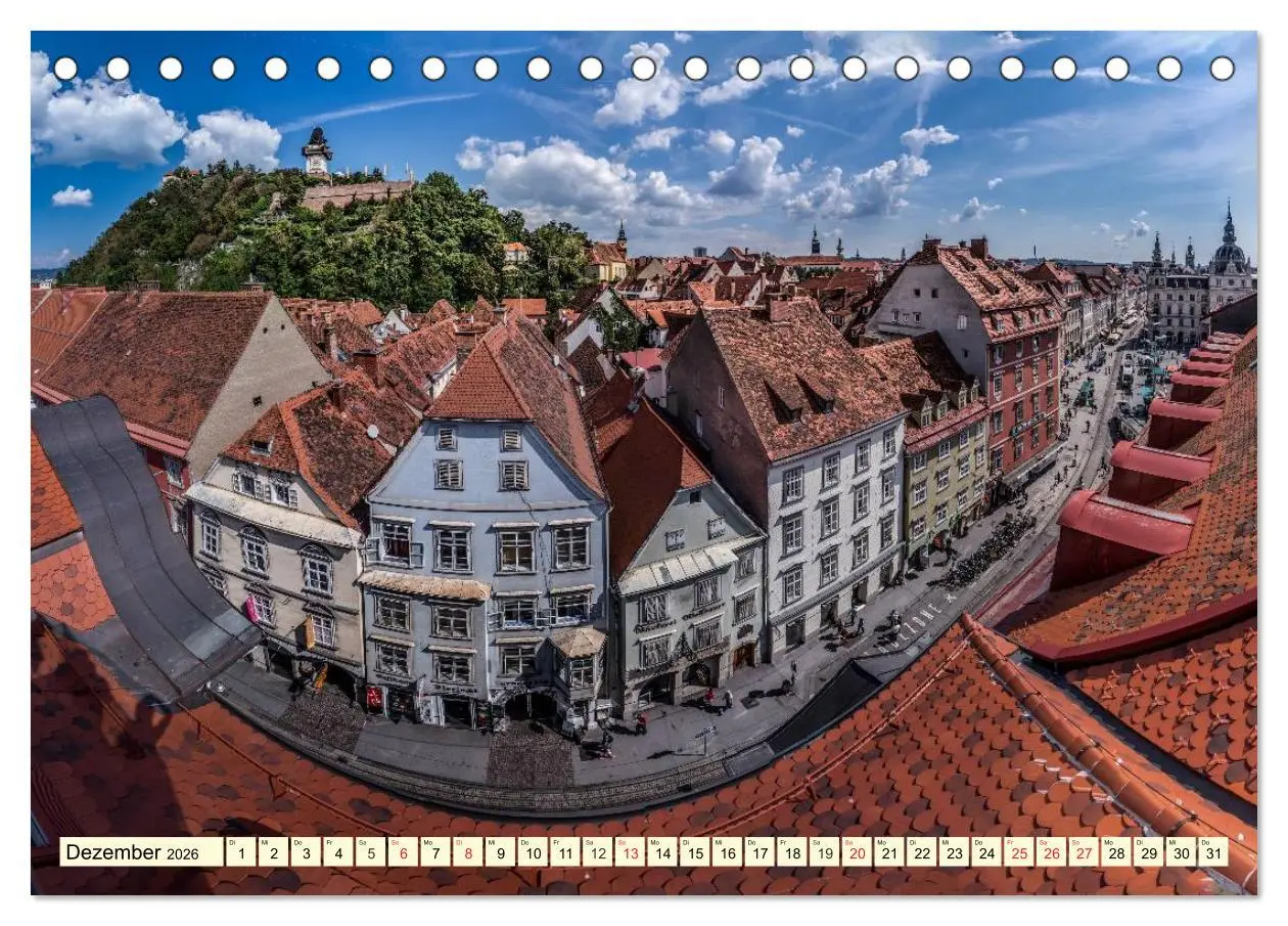 Bild: 9783457955932 | Mein Graz. Perle an der Mur (Tischkalender 2026 DIN A5 quer),...