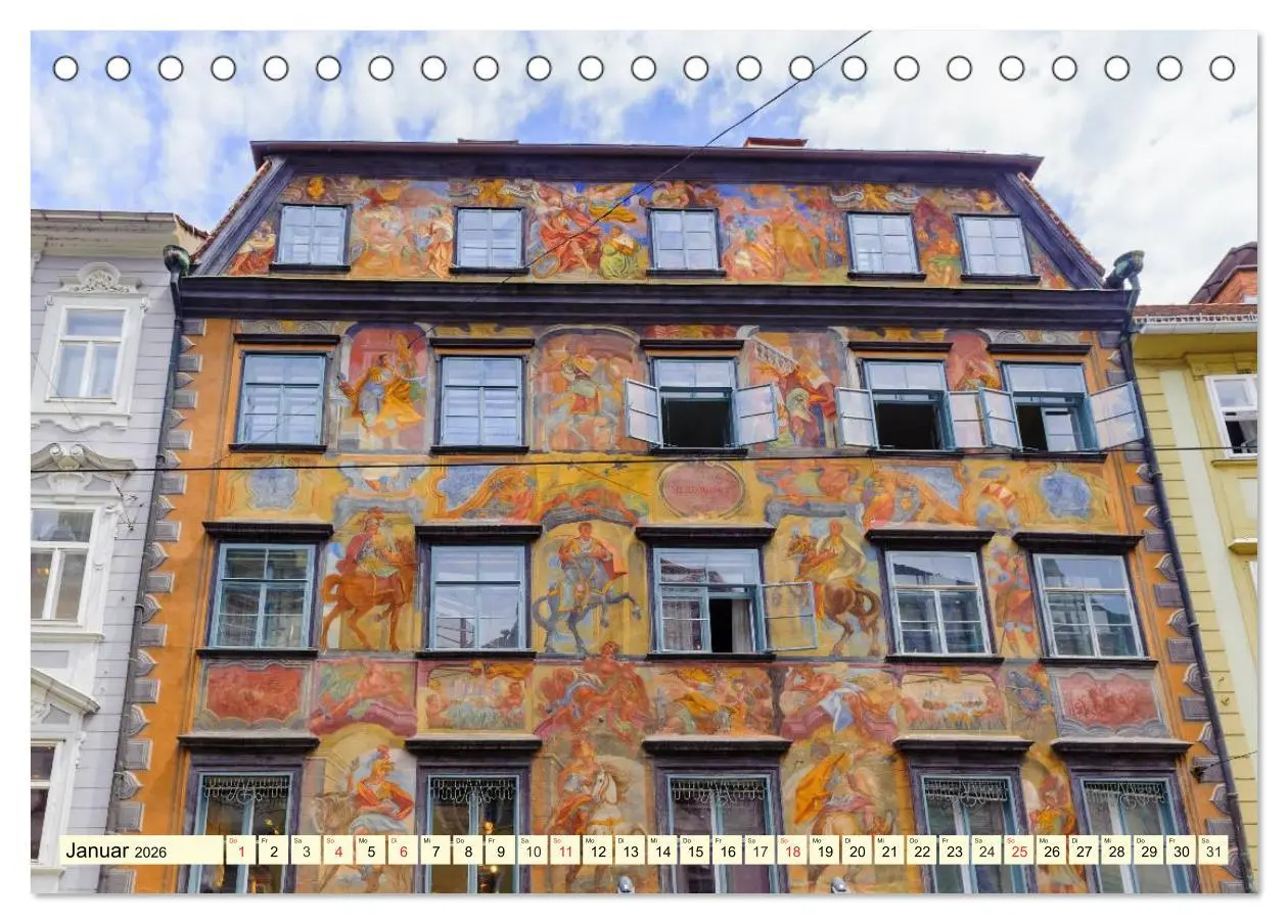 Bild: 9783457955932 | Mein Graz. Perle an der Mur (Tischkalender 2026 DIN A5 quer),...
