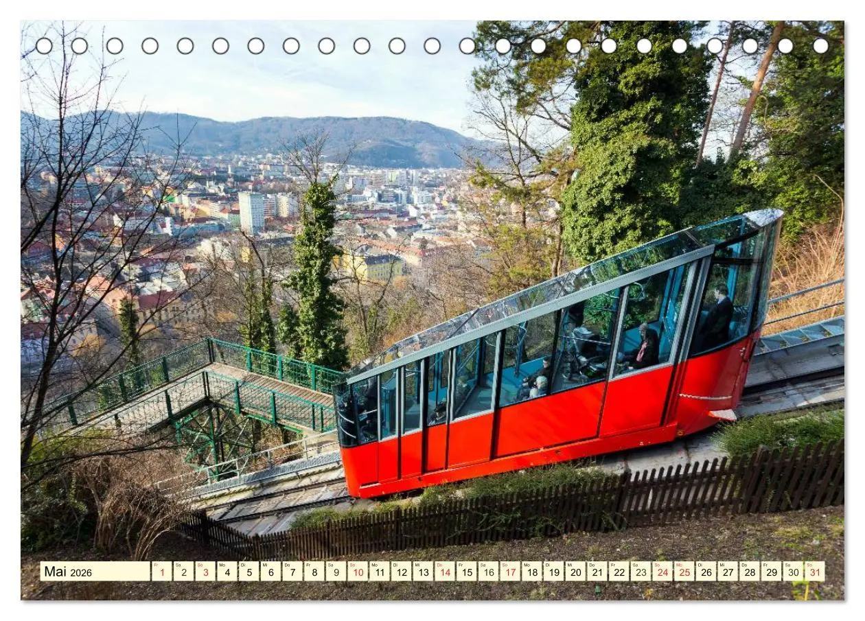 Bild: 9783457955932 | Mein Graz. Perle an der Mur (Tischkalender 2026 DIN A5 quer),...