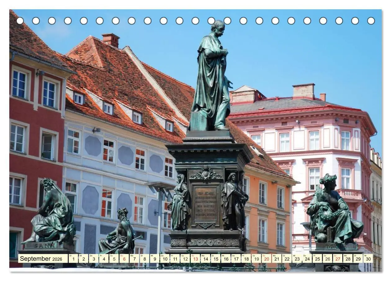 Bild: 9783457955932 | Mein Graz. Perle an der Mur (Tischkalender 2026 DIN A5 quer),...