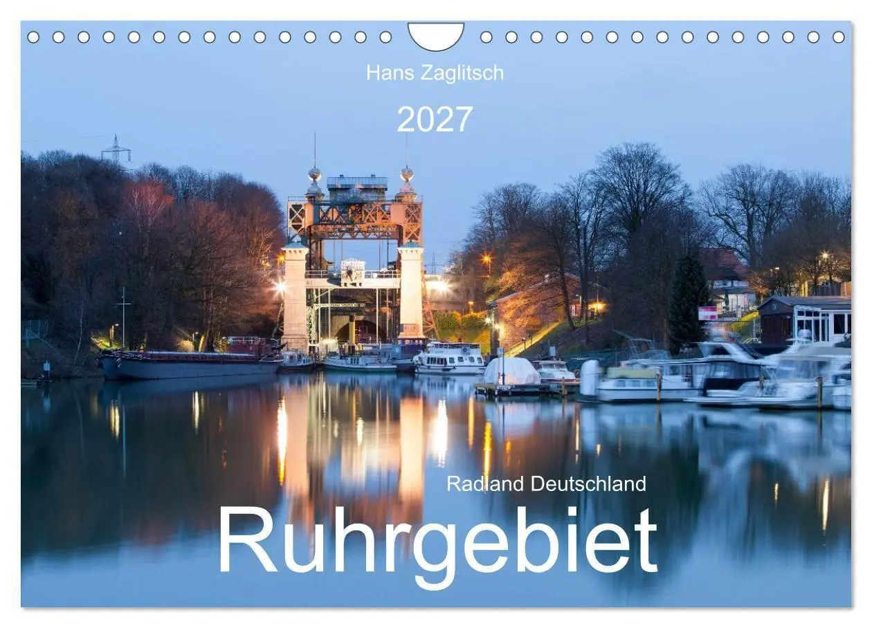 Cover: 9783516805932 | Radland Deutrschland - Ruhrgebiet (Wandkalender 2027 DIN A4 quer),...