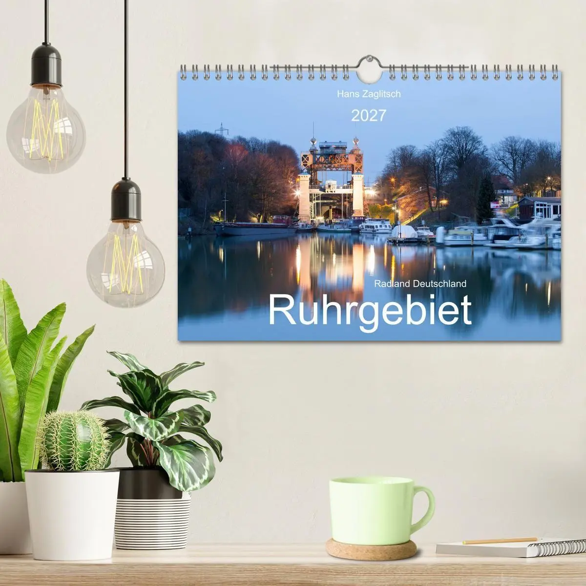 Bild: 9783516805932 | Radland Deutrschland - Ruhrgebiet (Wandkalender 2027 DIN A4 quer),...